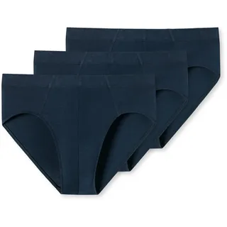 SCHIESSER 95/5 Supermini-Slips dunkelblau L 3er Pack