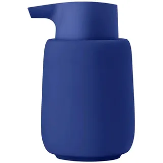 Sono Seifenspender mazarine blue H 14 Ø 8,5cm