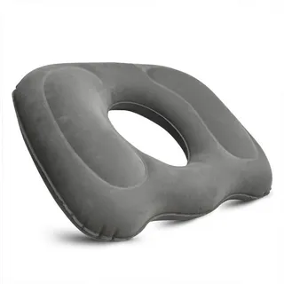 Fivejoy Steißbeinkissen Inflatable Donut pillow, orthopädisches Sitzkissen für Zuhause grau