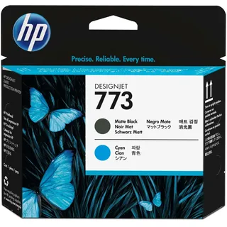 HP 773 Mattschwarz/Cyan Designjet Druckkopf - für Z6600 (C, MBK)