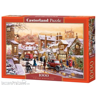 Castorland C-104802-2 - Vintage Winterland Puzzle 1000 Teile