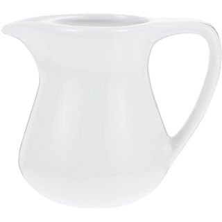 Cabilock Keramik Kanne Porzellan Krug 100ML Milchkännchen Kleine Kaffeekanne Milchkanne Teekanne Sahnekännchen Soßenkanne Wasserkanne Saucen Schälchen Milch Karaffe Sauciere für Kaffee Wasser