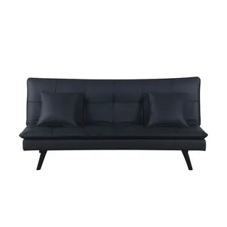 Schlafsofa   ¦ schwarz ¦ Maße (cm): B: 178 H: 85 T: 100.0