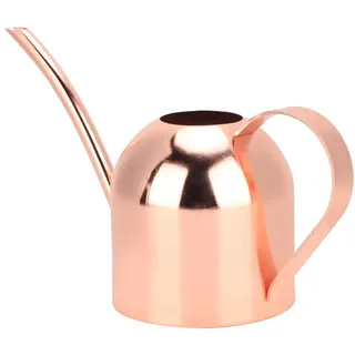 JOROBURO Kupfer-Gießkanne, 500 Ml Edelstahl-Gießkanne mit Langer Öffnung, Mini-Garten-Gießkanne mit Komfortgriff für Zimmerpflanzen Im Innen- und Außenbereich (Roségold)
