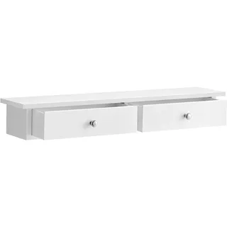 Songmics Wandregal 65 x 10 x 15 cm Weiß