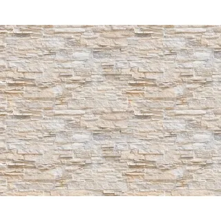 A.S. Création AS Création Fototapete Natursteinwand 130 g Vlies beige creme 3,36 m x 2,60 m