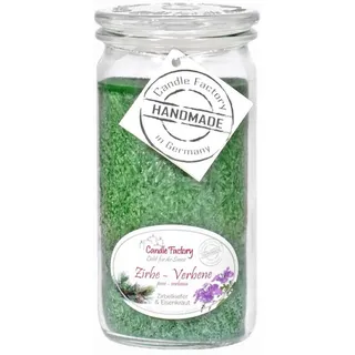 Candle Factory Mini Jumbo Duftkerze 307181 grün / mehrfarbig