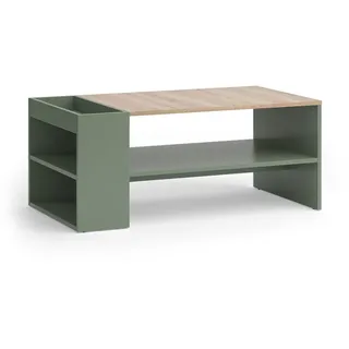 Vicco Couchtisch + Beistelltisch, Wido (100 x 100 x 42 cm,