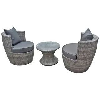 Garden Pleasure Linz Lounge-Set grau