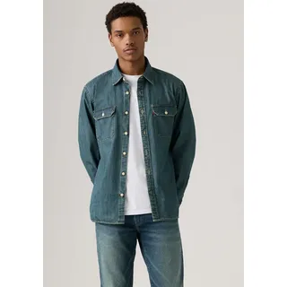 Levi's Jackson Worker Regular Fit Jeanshemd Blau XL