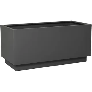 VIVANNO Pflanzkübel Maxi 80cm Anthrazit - Blumenkübel & Pflanztrog Zink