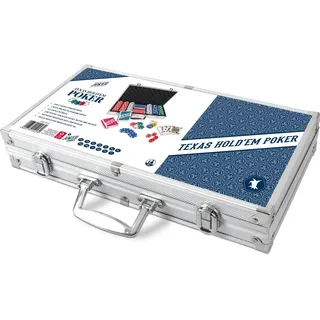 ASS Altenburger ASS 130006255 - Texas Hold'em Poker, Profi-Set in Casino Qualität, Pokerkoffer