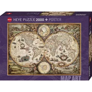 Heye - Standardpuzzle 2000 Teile - Vintage World