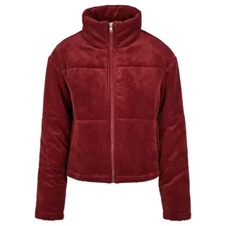 URBAN CLASSICS Corduroy Puffer Jacket - Bordeaux - M