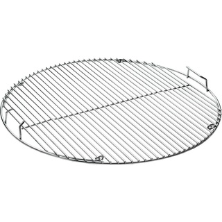 SANTOS BBQ klappbarer Grillrost rund für Holzkohlegrills ø 57 cm, Edelstahl