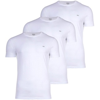 DIESEL Herren T-Shirt , 3er Pack - UMTEE-JAKETHREEPACK, Rundhals, Kurzarm, einfarbig Weiß S