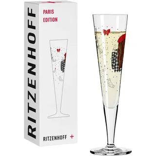 Ritzenhoff & Breker RITZENHOFF Champagnerglas Champus Paris Edition L. Stuhldreier H23