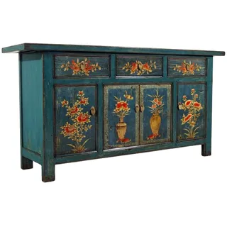 opium outlet Sideboard 170 x 85 x 45 cm Blau