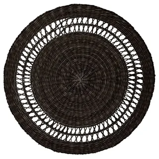 Greengate Platzset Tischset rund black 38cm (1Stück)