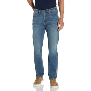 Amazon Essentials Herren Jeans, Gerade Geschnitten, Mittelblau Vintage, 31W / 32L