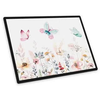 itenga Schreibunterlage Schmetterling 40 x 53cm mehrfarbig