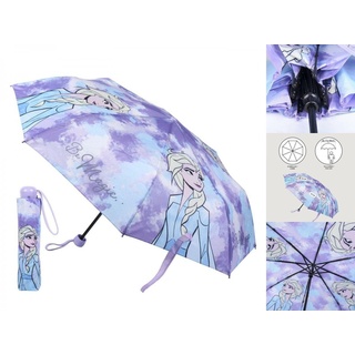 Frozen Taschenregenschirm Frozen Faltbarer Regenschirm Lila Ø 92 cm lila