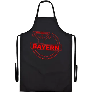 multifanshop Grillschürze - Bayern - Meine Fankurve - Druck rot - Schürze