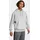 Essentials Loose Fit Bar Logo French Terry Kapuzenpullover Medium Grey Heather Black XL