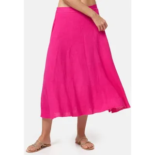 PM SELECTED Leinen Rock in Pink | Gr.: onesize