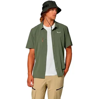 Salewa Puez Kurzarmhemd Faded Green S