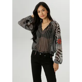 Aniston SELECTED Chiffonbluse bunt 48