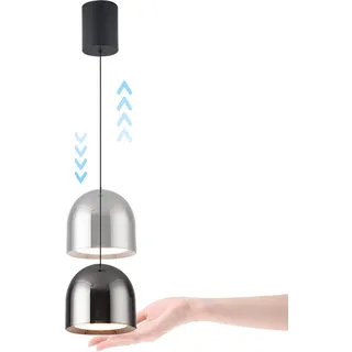 YOXANG Kreativ Höhenverstellbar Dimmbar Touch Schalter Pendelleuchte Schlafzimmer Höhenverstellbar Mini Verstellbar Hängeleuchten Esszimmer Aluminium Art déco Flur Kronleuchter LED Warmweißes Licht