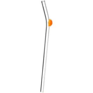 Trinkhalm ORANGE ca.L20cm, orange