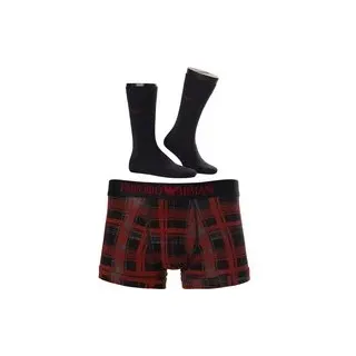 EMPORIO ARMANI Herren Set mehrfarbig, mehrfarbig, Herbst/Winter 2024/2025