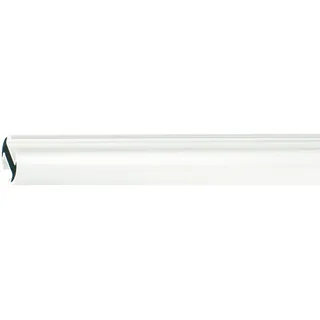 MYDECO Gardinenstange für Gleiter Weiß Ø 2 cm x 200 cm