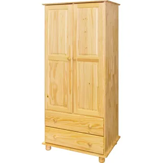 Möbilia Drehtürenschrank Chur 82 x 177 x 52 cm Beige