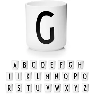 Design Letters Tasse A–Z Weiß | Beste abitur 2026 geschenke | Geburtstagsgeschenk für Männer & Frauen | Kaffeetassen, Kaffeebecher Porzellan | Abitur geschenke Tasse | Weiße Tassen 250 Ml