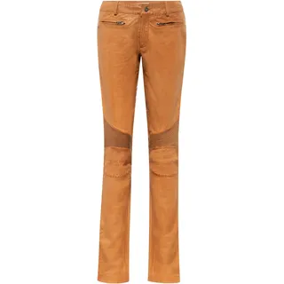 Ricano Lederhose Donna Slim Fit Braun L