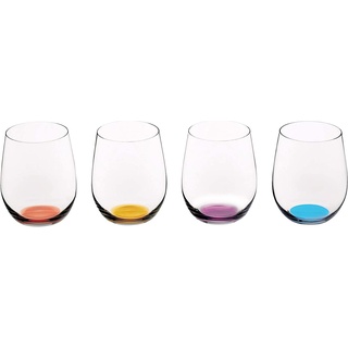 RIEDEL 5414/88 Happy O - Weinglas/Wasserglas/Cocktailglas (4er Vorteilsset Kupfer)