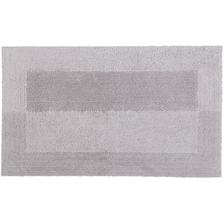 Kleine Wolke Badteppich Havanna 60 x 100 cm Baumwolle Grau