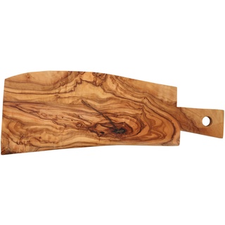 ASA Schneidebrett Wood Olive, Holz, Olivenholz, 37x14.5x2 cm, Griff, Küchenzubehör, Schneidebretter