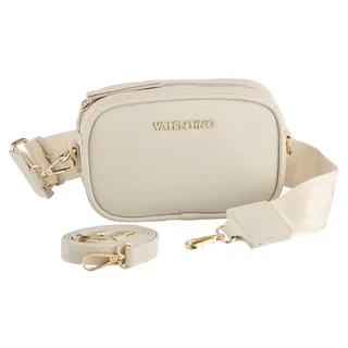 Valentino Miramar Umhängetasche Kunstleder Beige/Weiß