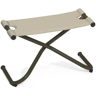 Emu Snooze Fußhocker Stahl/Textilene klappbar - Bronze