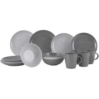 gimex Classic Line Geschirrset 16-tlg. grau