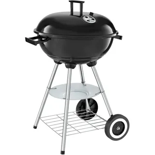 Tectake Kugelgrill schwarz