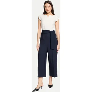 Betty Barclay Jumpsuit mit cropped Länge Weiß 42
