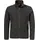Circ Fleece Jacke Schwarz 48