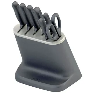 zyliss Messerblock 8-teilig, japanischer Edelstahl grau