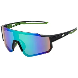 BEZLIT Herren Sonnenbrille in Grün/Rot-Schwarz/Grün | Gr.: onesize