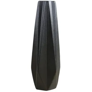 VICASKY 1stück Japanischer Stil Keramik Vase Schwarz Dekorative Tischvase Für Kreative Blumenarrangements Im Kleine Keramische Deko-vase